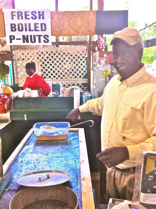 Delicious Boiled Peanuts at The 2012 Spring Plant and Flower Festival in Florence, SC